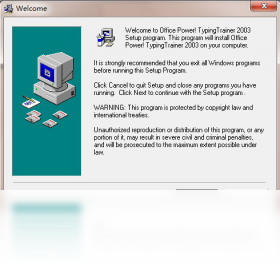 Office Power! TypingTrainer 2003 for Microsoft Word ��װ�̳̽�ͼ
