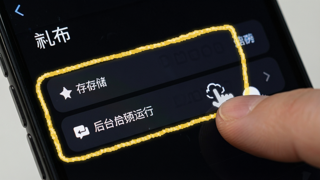 一张手机屏幕特写,显示