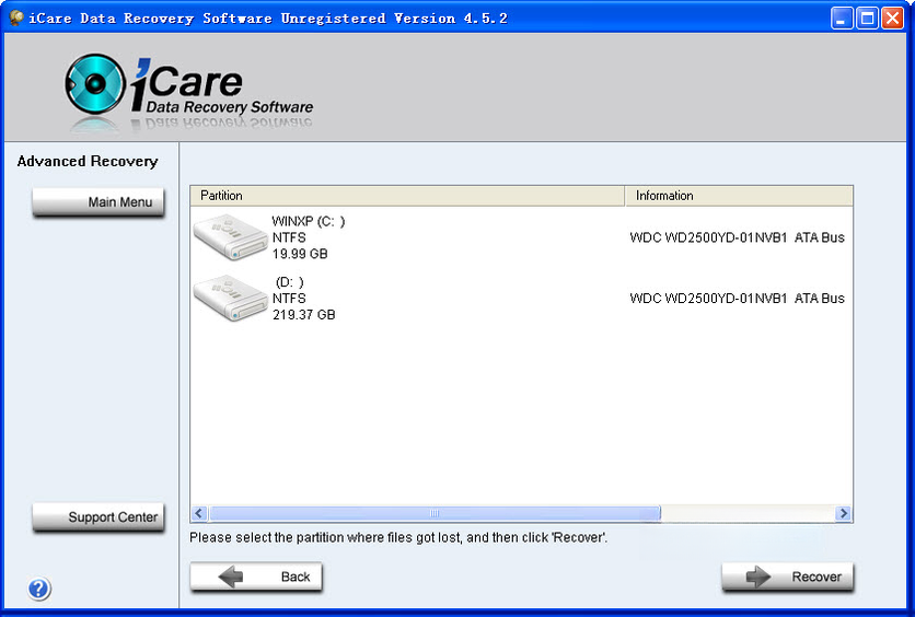 iCare Data Recovery{package_version_name} 数据恢复工具