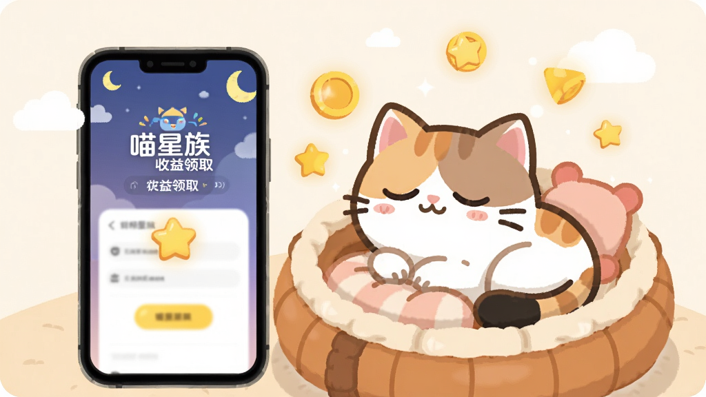 һֻ��ͨè������è����˯�����Ա�Ư���Ž�Һ�����ͼ�꣬�ֻ���Ļ��ʾ�������塱������ȡ���棬����Ϊ���½ṹ�����Ϊ��ů�����ı�ƽ�廭��ϸ�ڰ����������ƶ�����棬���ʸɾ��������޶���Ԫ�ء�
