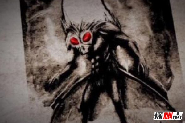 奇怪的怪物Strange Monsters 天蛾人目击事件 神秘生物图鉴