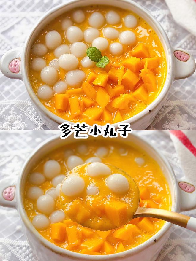 得信记杨枝甘露 多芒小丸子 广式甜品糖水实拍图