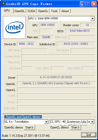 GPU Caps Viewer{package_version_name} 显卡检测工具