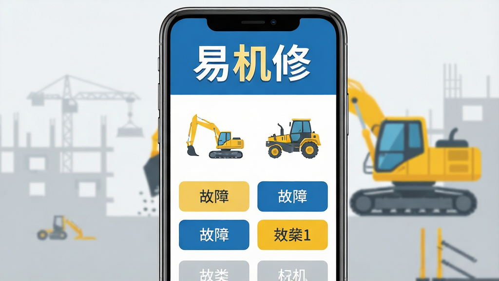 ��������һ�������ֻ�����չʾ����Ļ�ڳ��ֹ��̻�еά�޲�ѯ���棬��������Ŀ��