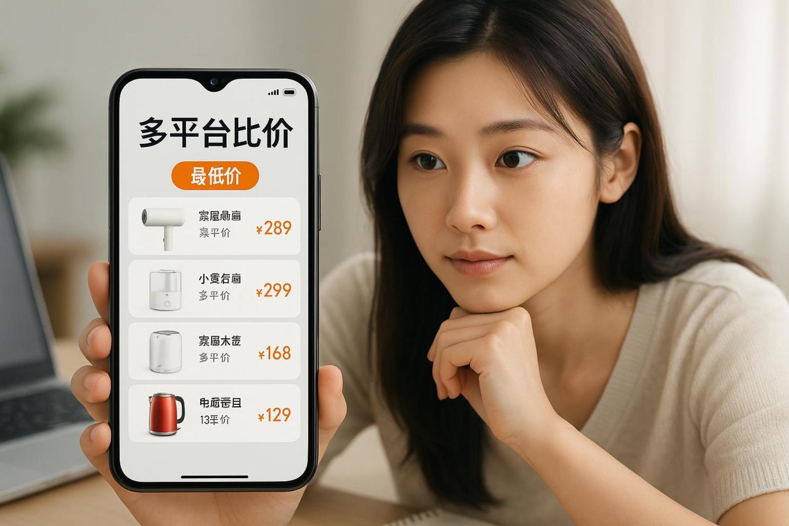 图图搜衣 同款衣服比价购买 手机操作场景