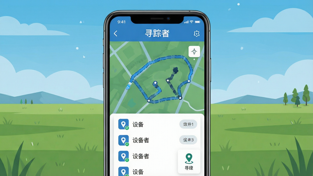 一张展示智能手机屏幕的图片,屏幕中央显示
