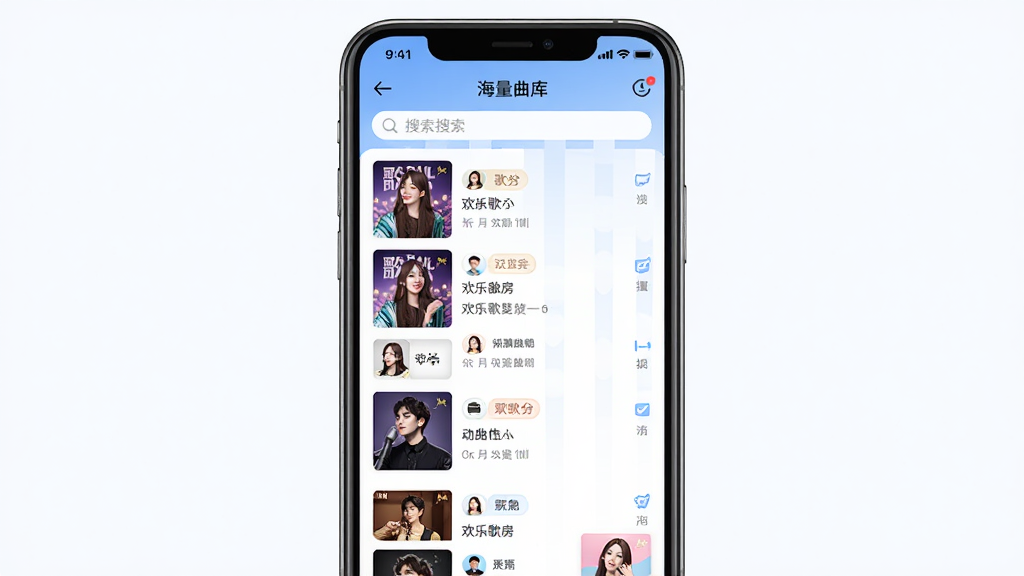 ���ָ跿����������棬����Ϊ�ֻ���Ļչʾ���ָ跿�����б������ֲ��������ٲ����Ű棬���Ϊ��ˬ������UI��Ʒ磬ϸ�ڰ���ר�����桢����ͷ�񡢸��������ǩ�������򣬻��ʸ��壬�ɾ����޶���Ԫ��