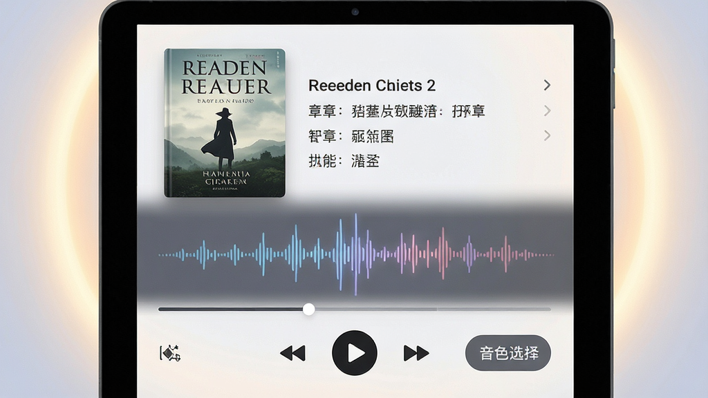 ��������ΪReeden�Ķ��������鲥�Ž��棬���ֲ������½ṹ���Ϸ����鼮�������½���Ϣ���·��ǲ��ſ���������ɫѡ��ť�����ƫ���ִ���Լ��ϸ����չʾ���������Ķ�̬Ч������͵ı������Σ�����Ҫ�����ɾ��޶���Ԫ��
