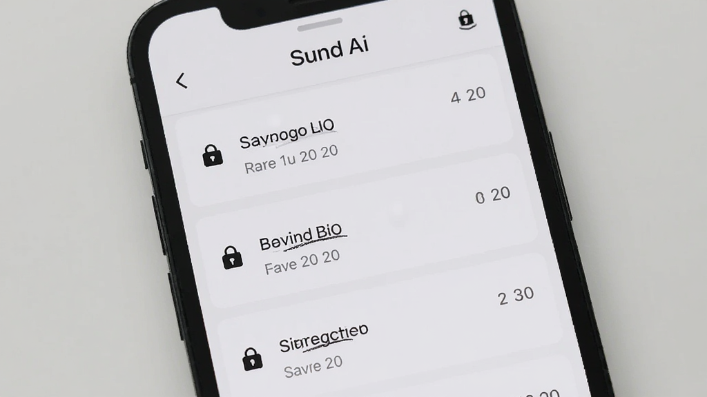 画面主体为 Sund Ai 的草稿箱界面,手机屏幕显示多条草稿记录,每条记录带有锁形图标与保存时间;布局为手机屏幕特写;排版为纵向列表,顶部有