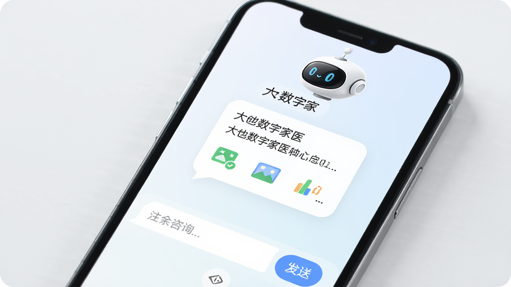 手机屏幕中显示