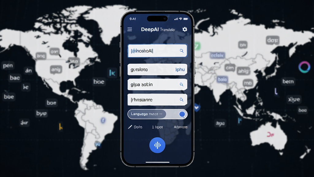 ��������չʾһ�������ֻ�����Ļ����ʾDeepAIȫ�ܷ��������������棬�������ж����Է���������������ť���������黯�������ͼ�Ͷ��������ַ�Ư�������岼�ּ����������Ϊ�Ƽ���UIдʵ��ϸ�ڰ���ͼ�ꡢ����������л���ť������Ϊ4K���壬�ɾ��޶���Ԫ��
