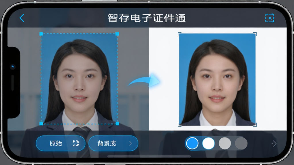 AI生图提示词:一部智能手机屏幕上展示