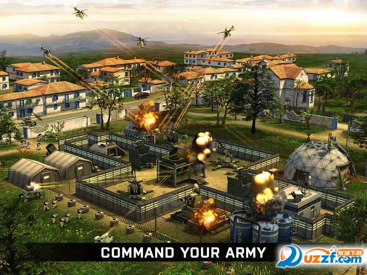 Arma Mobile Ops(武装突袭行动) 新手入门攻略 基地建造与资源收集界面截图
