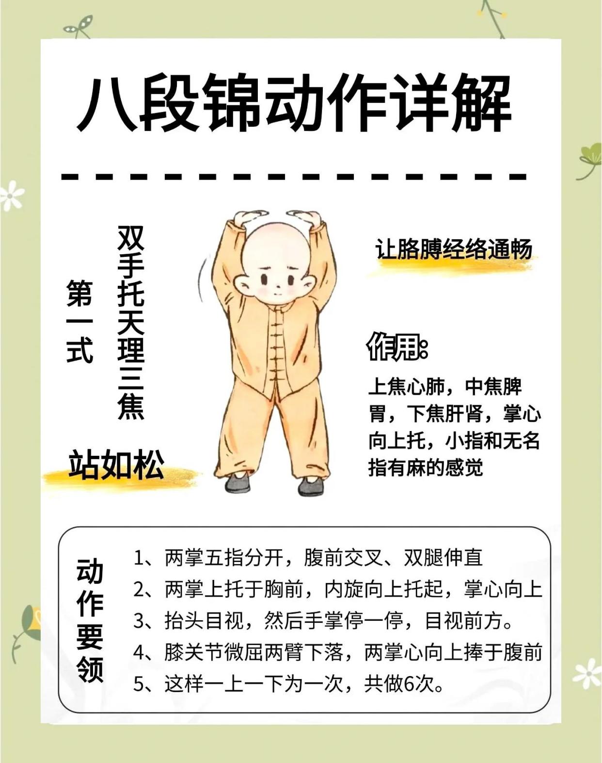 每日八段锦 安卓版 动作拆解界面