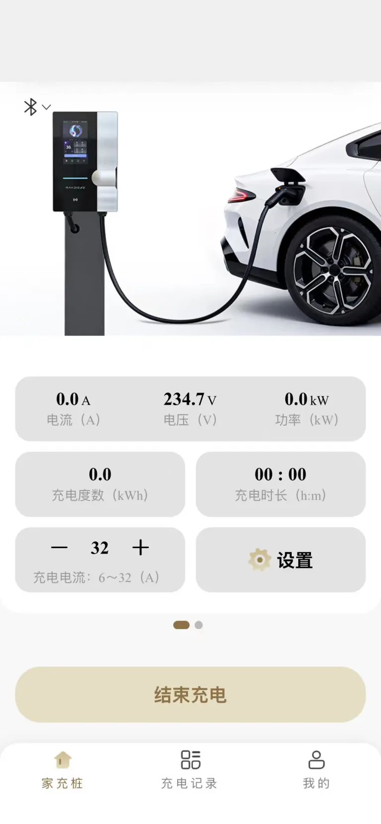 雷迪恩安卓版充电记录统计界面截图