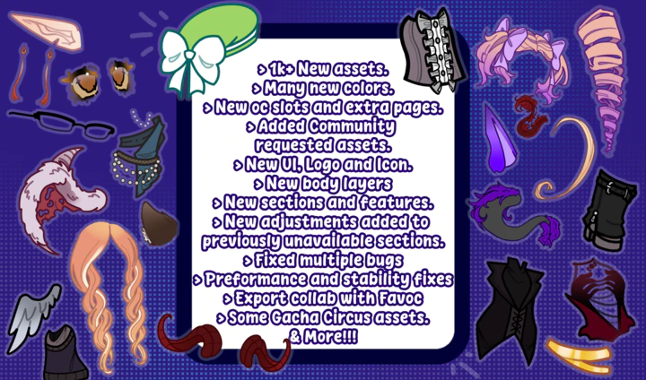 �Ӳ�����Gacha Nebula1.7.3 ��ɫ��װ