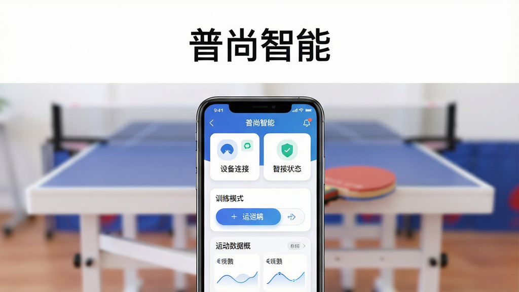 ��������APP������չʾ�������������һ�������ֻ�����Ļ��ʾ��������Ӧ����ҳ�������豸����״̬��Ƭ��ѵ��ģʽѡ��ť���˶����ݸ�����壻�ֻ����黯����һ̨��ɫƹ������������岼�ֲ��þ��й�ͼ���Ϸ����������ע���֡��������ܡ������Ϊ�ִ��Ƽ���UIչʾ��ϸ�ڰ���������ͼ�ꡢԲ�ǿ�Ƭ�������Ӱ�����ʸ��壬�ɾ����࣬�޶���Ԫ��