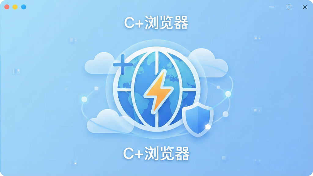 C+��������������棬ǳ��ɫ���䱳�����������һ���������Բ�ε���ͼ�꣬ͼ���ڲ��мӺ���������ţ���Χ�������ᱡ���ƶ������Ԫ�أ����ֲ��þ��ж��룬�Ű�����������Ϊ�ִ���ƽ���Ƽ��磬ϸ�ڰ���ͼ��΢�⡢��ԵԲ�󡢱�����ϸ΢����������������Ϊ����4K������ɾ����޶���Ԫ�أ�ͼ�����ֱ�ע��C+�������