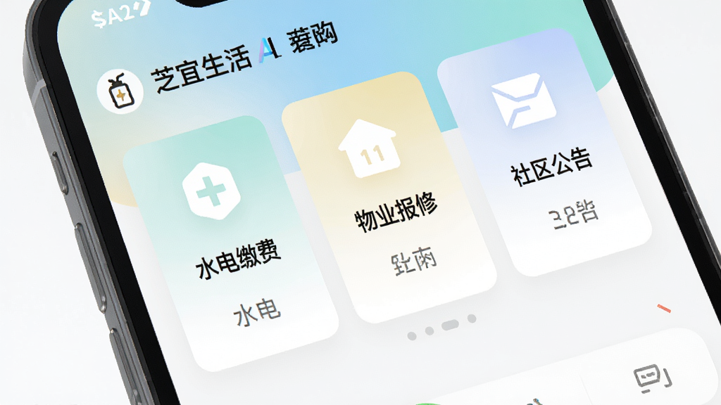 AI生图提示词:一个手机屏幕内展示