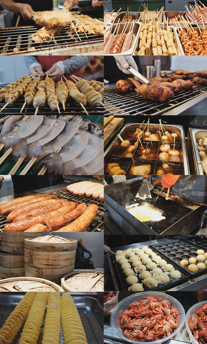 摊吃舌必吃美食推荐排行榜实拍美食合集