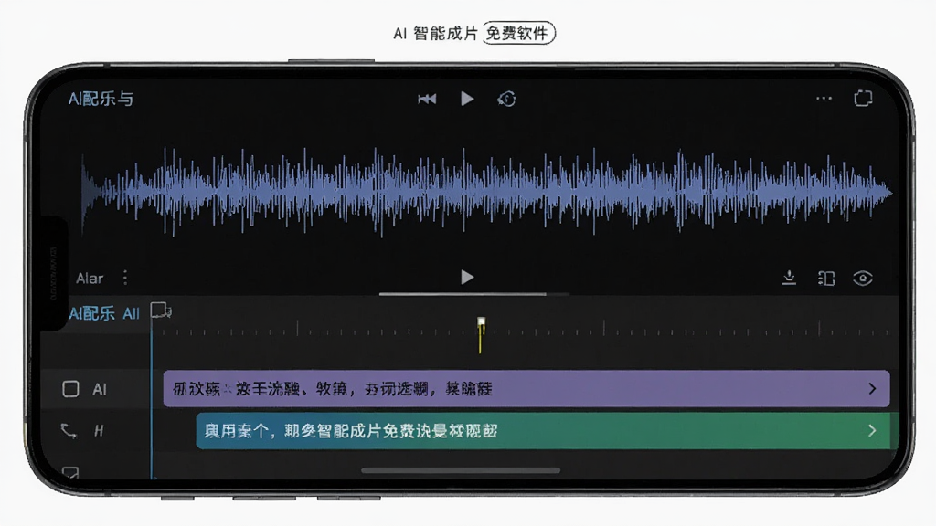 AI���ܳ�Ƭ���������AI��������Ļ�༭���棬����չʾ���ֲ��κ���Ļ������ֻ���Ļ���棬����ִ������ʸɾ�