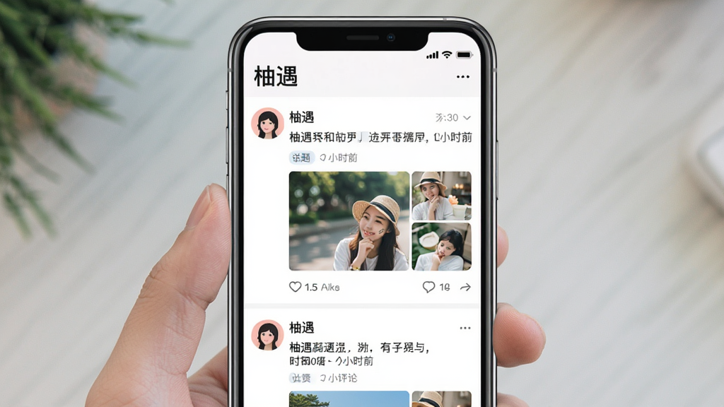 һ���罻������̬�㳡ҳ��ĳ���ͼ�������������ֻ���Ļ����ʾ��Ϊ