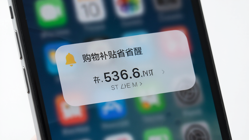 一部手机弹出通知提醒界面,画面中显示