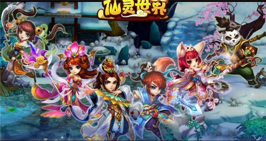 仙灵幻想满v版公益服角色培养与装备强化界面