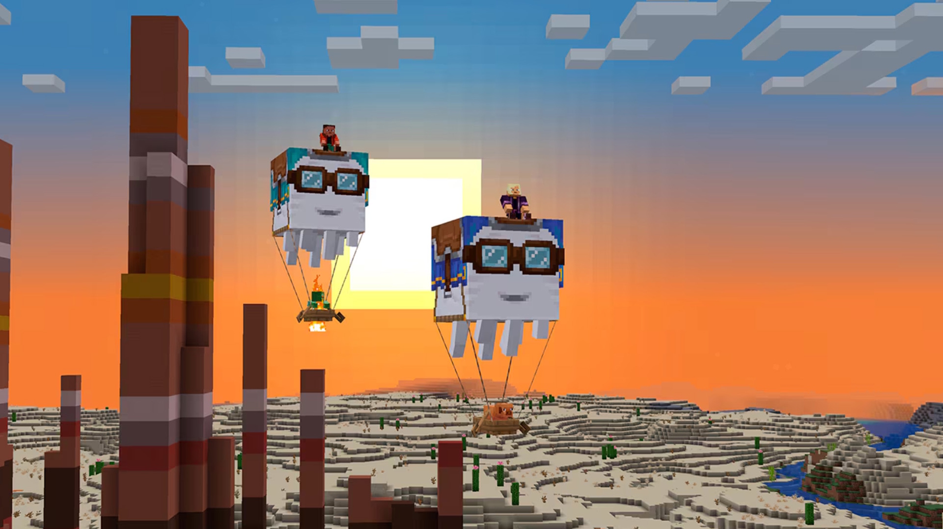 Minecraft我的世界基岩版测试服生物行为调整游戏画面