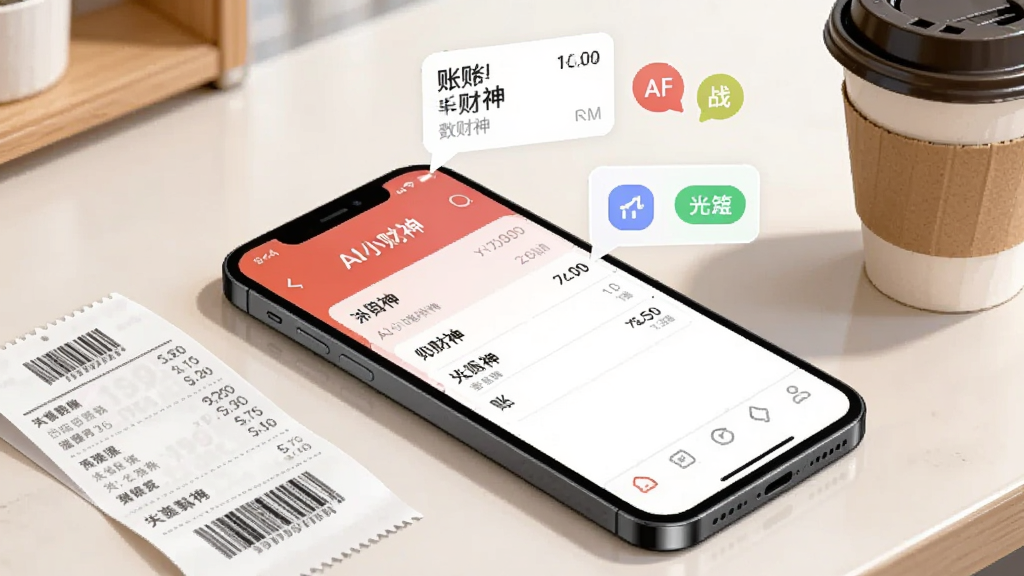 ������һ���ֻ�ƽ�������棬��Ļ��ʾ��AIС���񡱼��˽��棬�Ա��й���СƱ�Ϳ��ȱ����ֻ��Ϸ�Ư�����Զ�ʶ����˵��������ݺͷ���ͼ�꣬���Ϊ����дʵ�廭��ϸ�ڷḻ�����ʸɾ��������޶���Ԫ��