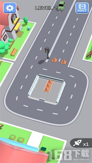 脑洞泊车挑战极限车位游戏画面截图