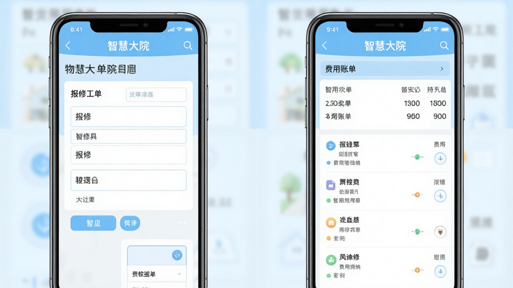 �ǻ۴�ԺӦ������ҵ��������ý��ɹ��ܽ���ϳ�ͼ���������չʾ���޹�����дҳ�棬�Ҳ�չʾ�����˵��б����ֻ���Ļ�Ϸ�ͳһ��ʾ
