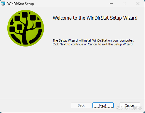 WinDirStat汉化版下载 安装语言选择界面