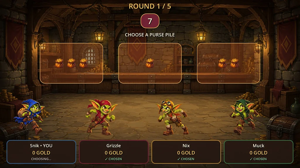 �粼�ֵ�̰��Goblins Greed1.1.1 ����ð��