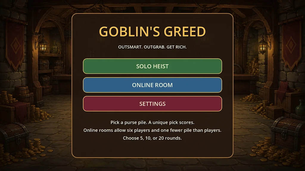 �粼�ֵ�̰��Goblins Greed1.1.1 ����ð��