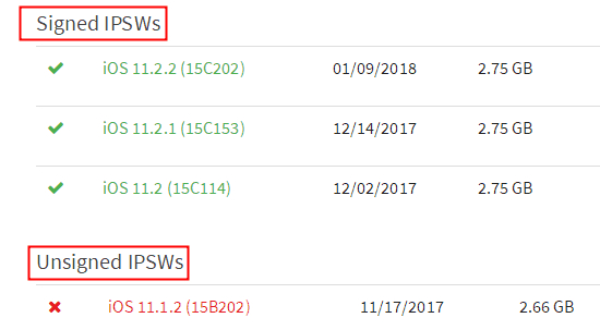 ios10 gm版固件下载 ipsw文件校验与机型对照图