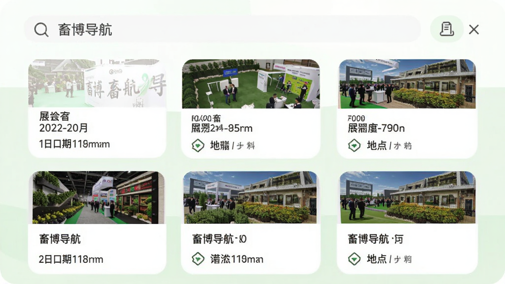 手机应用界面展示