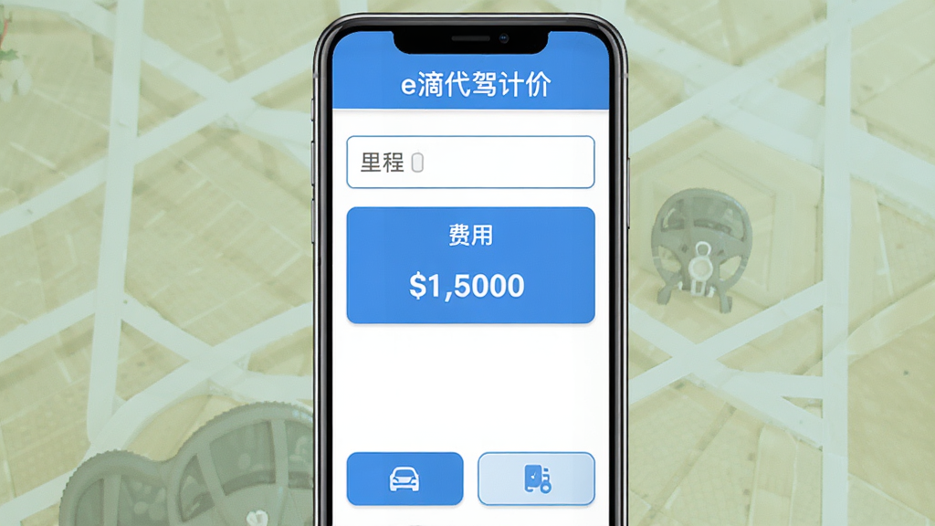 手机屏幕中央展示