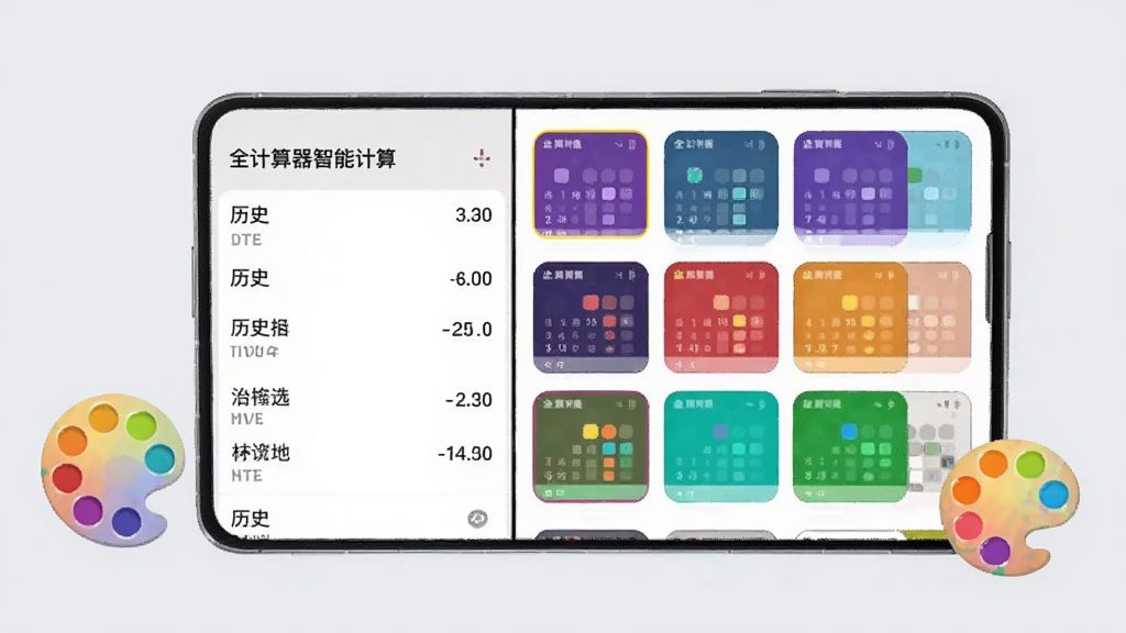 一部手机展示