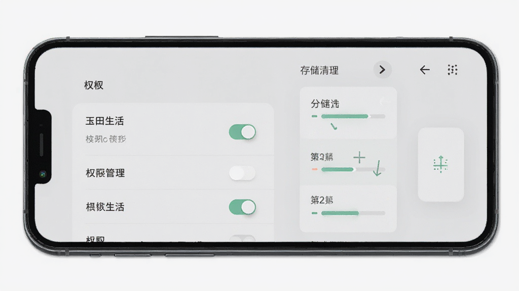 一部智能手机展示