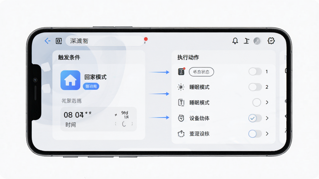 ����Ǽ����ܳ�����������ҳ�棬����Ϊ�ֻ���Ļ��ʾ�����༭���棬���ְ�����������ѡ������ִ�ж����б����Ű�ֲ��������������ֱ�ۣ�ϸ���лؼ�ģʽ˯��ģʽͼ�ꡢʱ�����豸״̬ѡ����ʸ���ɾ��޶���Ԫ��