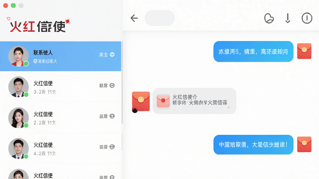 ����չʾ�������ʹ��Ӧ�ý��棬���Ϊ��ϵ���б����Ҳ�Ϊ���촰�ڣ��������к�ɫ�ŷ�ͼ�����Ϣ���ݣ�������������������죬���ʸ��壬�ɾ��޶���Ԫ��