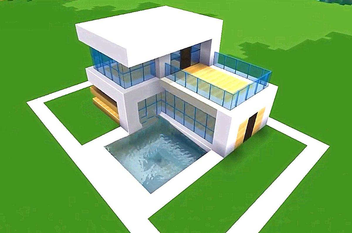 我的迷你建房子豪华别墅建造成果展示