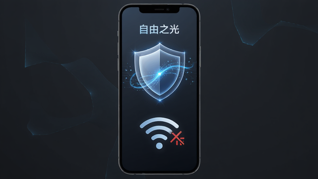 �������ơ�����֮�⡱������Ϊ�ֻ���Ļ��ʾ����ͼ����WiFi�źŶϿ���ʶ������Ϊ�ֻ����У��Ű��Ϸ������·��źţ����Ϊ��ȫ�Ƽ��У�ϸ�ڰ������Ʊ�����΢������������Ϊ���ɫ�����ʸ��壬�ɾ����޶���Ԫ��