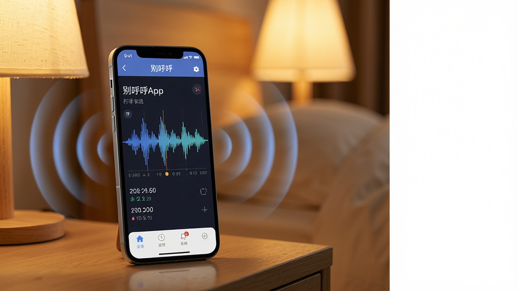 һ��չʾ�����App����ʶ���ܵĳ���ͼ������������һ�����ڴ�ͷ���ϵ������ֻ����ֻ���Ļ��ʾ�����App�������м����棬��Ļ������������ͼ�ʹ���������ǣ��ֻ���Χ����͵�������ɢ������ʾ������������������ܰ�����һ�����ůɫ̨�Ƶƹ⣬����Ϊ�ֻ�����ƫ���Ҳ����ף����дʵ�����ϸ�ڰ�����Ļ�ϵ�