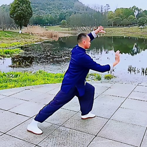 太极普通版居家练习场景与呼吸配合