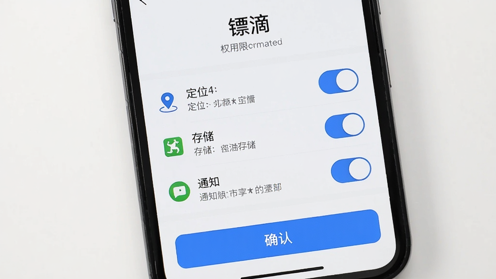 手机屏幕中显示