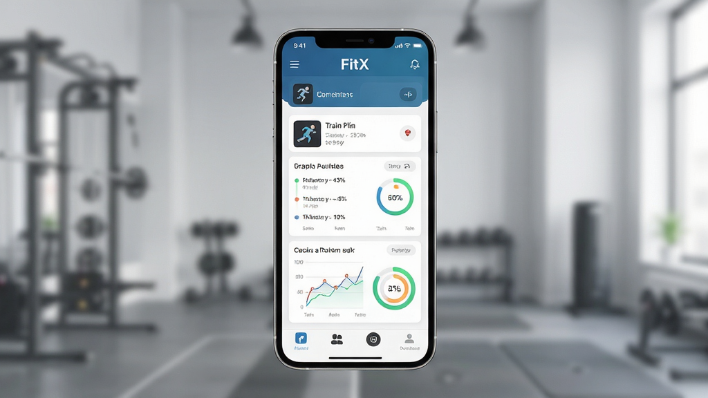 FitX�˶�����Ӧ��������չʾ������Ϊ�ֻ���Ļ����ʾѵ���ƻ�������ͼ�������־��У��Ű�����������ִ���Լ��ϸ�ڰ����˶�ͼ������Ȼ������ʸ��壬�ɾ����޶���Ԫ��