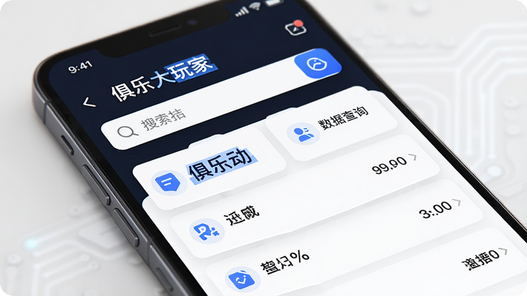 一个手机屏幕显示