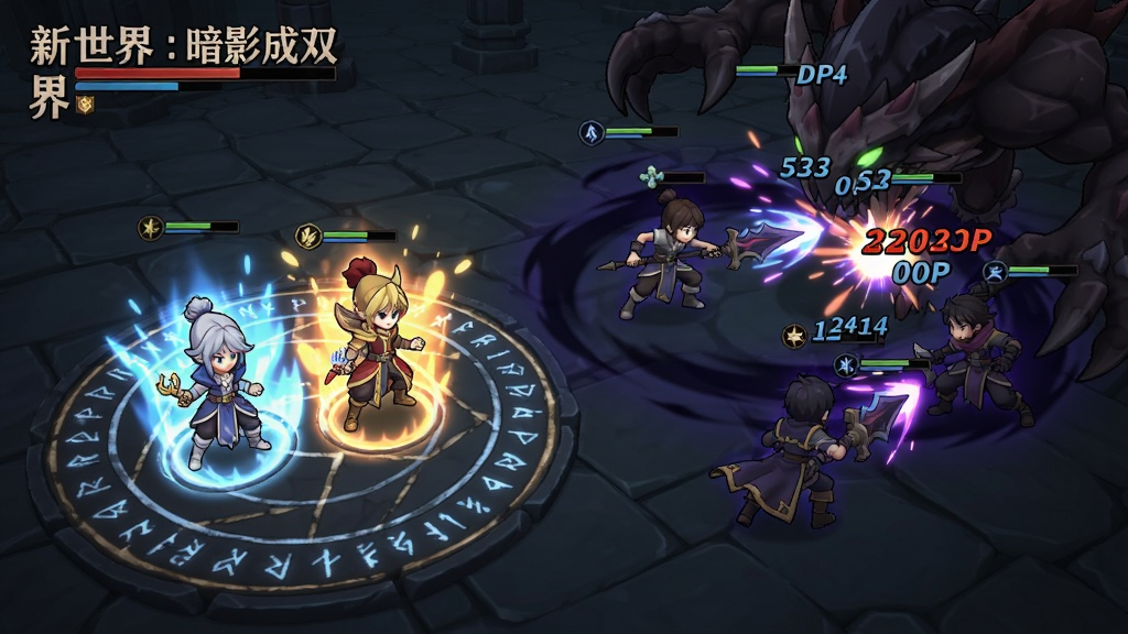 四位玩家组队挑战